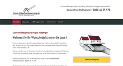 Desktop Screenshot of immo-ankaufsuntersuchung.de